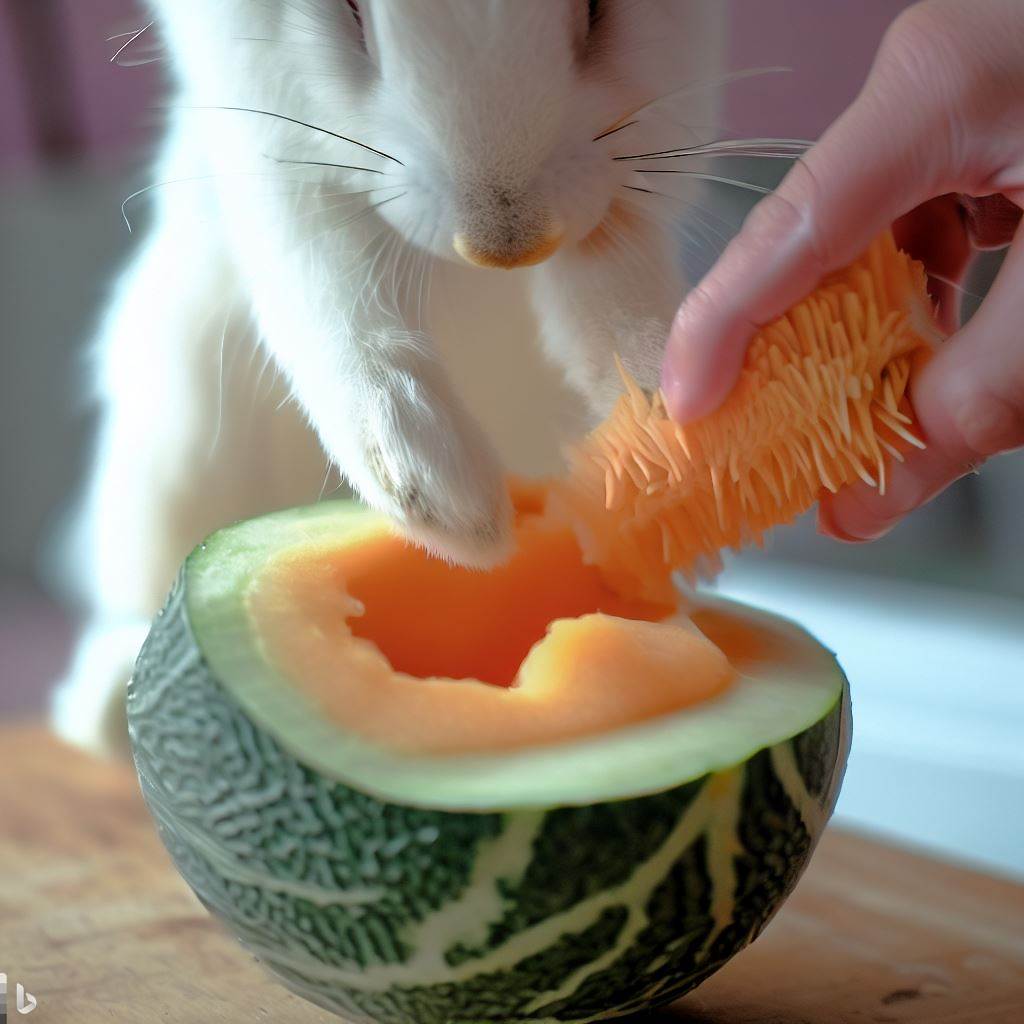 Can Rabbits Eat Cantaloupe Rinds? 5 Removing the Outer Skin