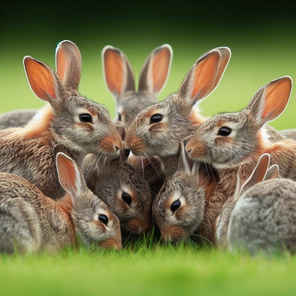 Wild Rabbit Habitat And Behavior 3 Wild Rabbit Behavior