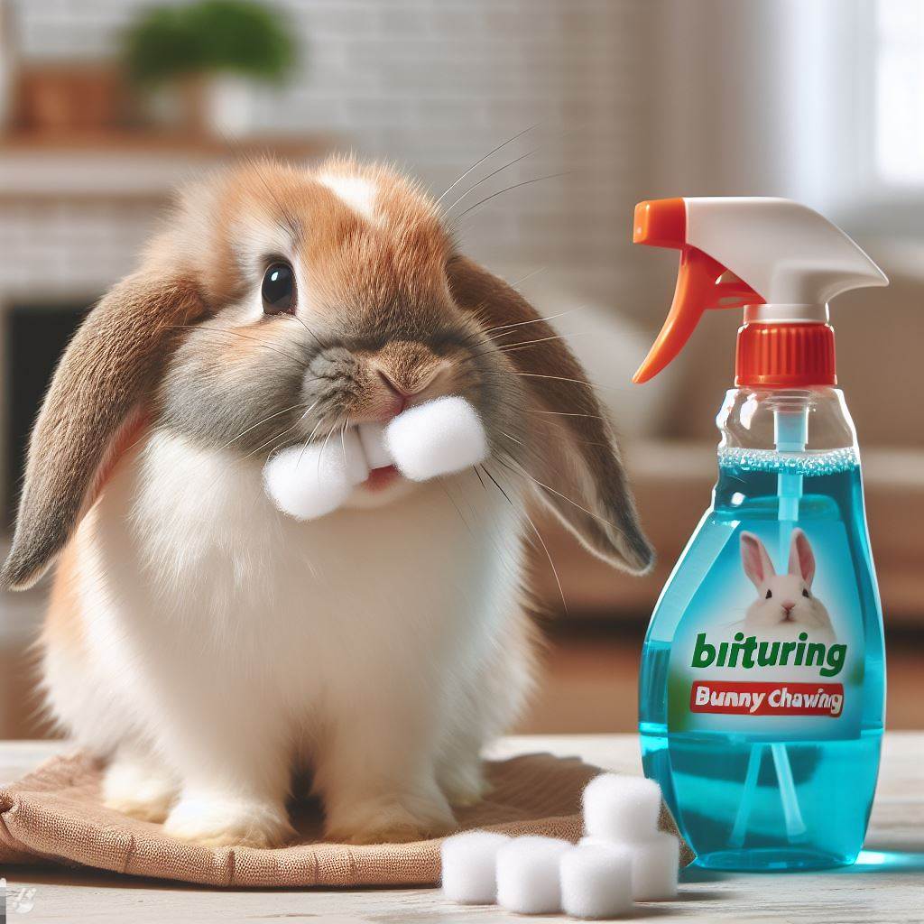 How Do You Train A Bunny Not To Chew on Things? 5 Discourage Bunny Chewing With The Help of Bitter-Tasting Sprays