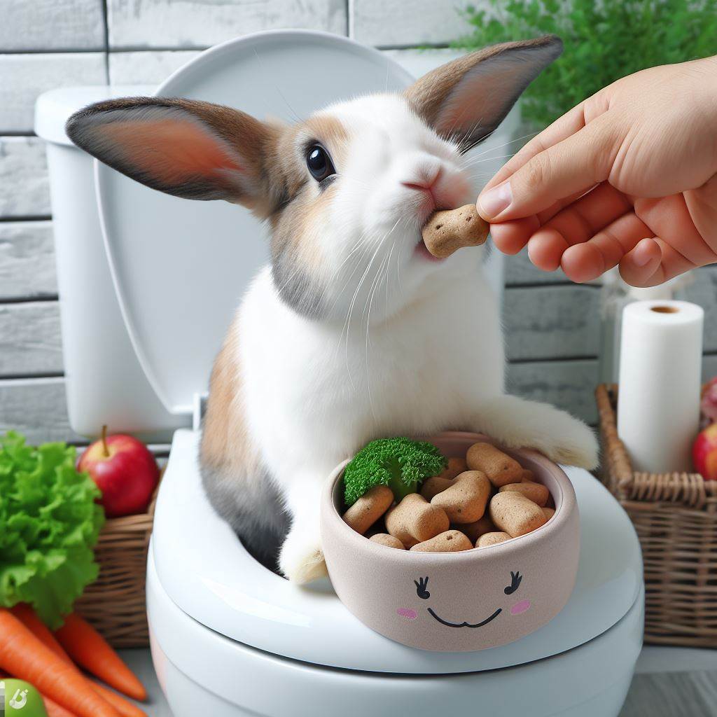 How To Potty Train A Flemish Giant Rabbit? 7 Using Treats to Reinforce Good Bathroom Habits